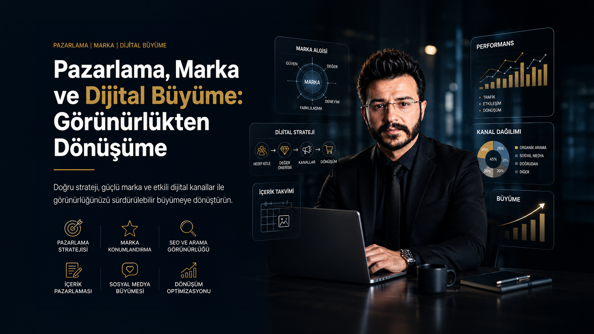 Pazarlama, Marka ve Dijital Büyüme: Görünürlükten Dönüşüme